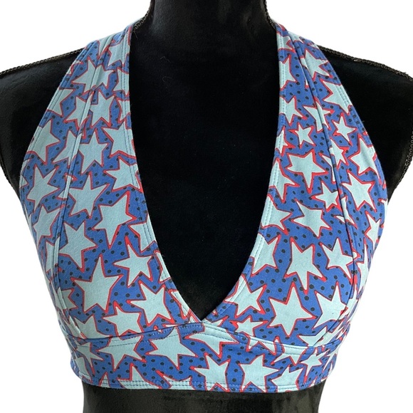 Urban Outfitters Other - URBAN Outfitters Halter Bralette with Stars Size Medium